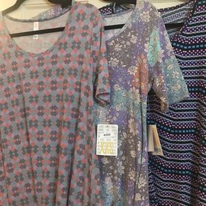 3 xxs perfect tee Lularoe new